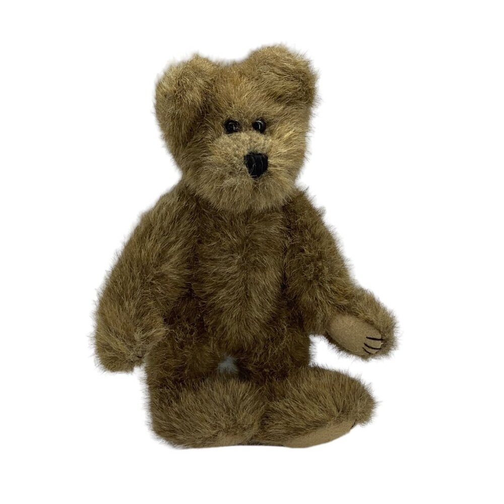Vtg‎ The Boyds Collection Teddy Bear Stuffed Animal Plush Toy Plastic Bead 6.5"